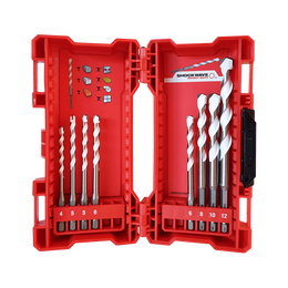 Multi-Material Drill Bit Set 8pc